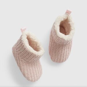 Gap Sherpa Lined Booties (3-6m)